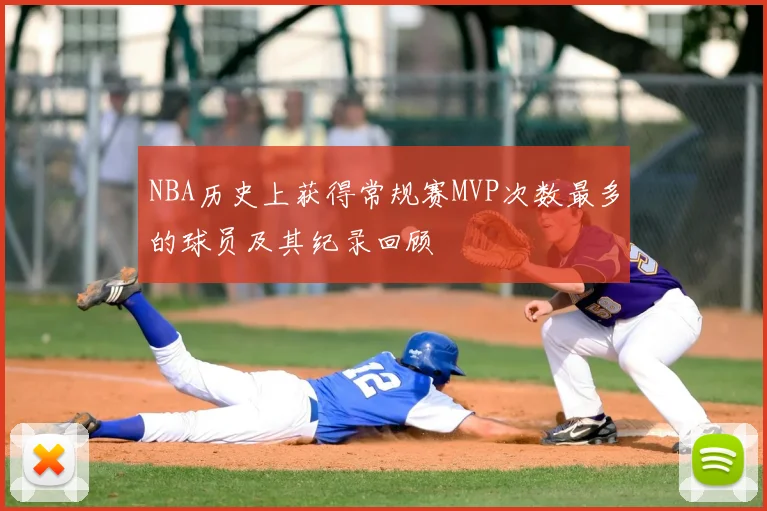 NBA历史上获得常规赛MVP次数最多的球员及其纪录回顾